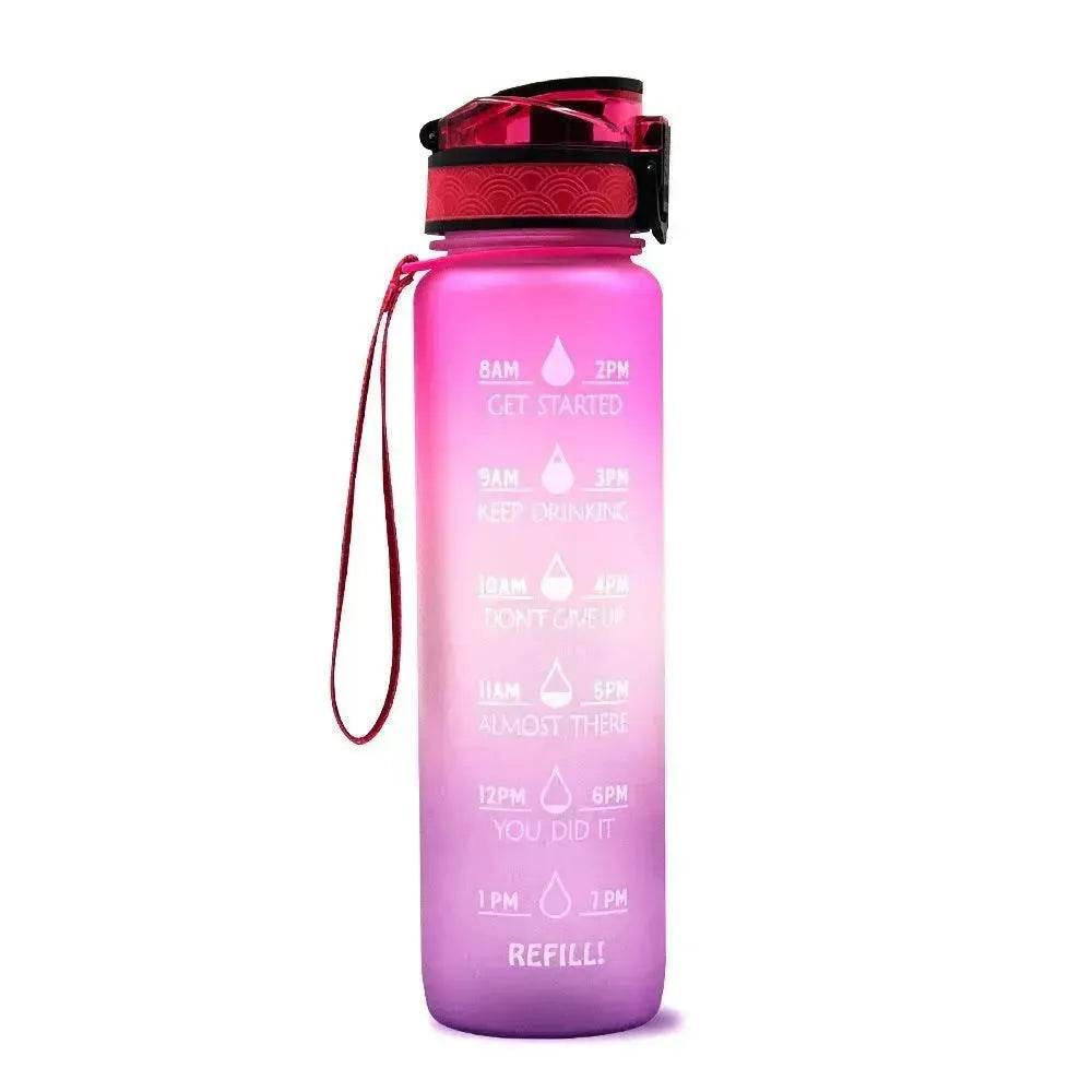1L Tritan Hydrated Water Bottle for Sport Fitness - EX-STOCK Canada