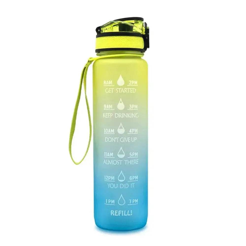 1L Tritan Hydrated Water Bottle for Sport Fitness - EX-STOCK Canada