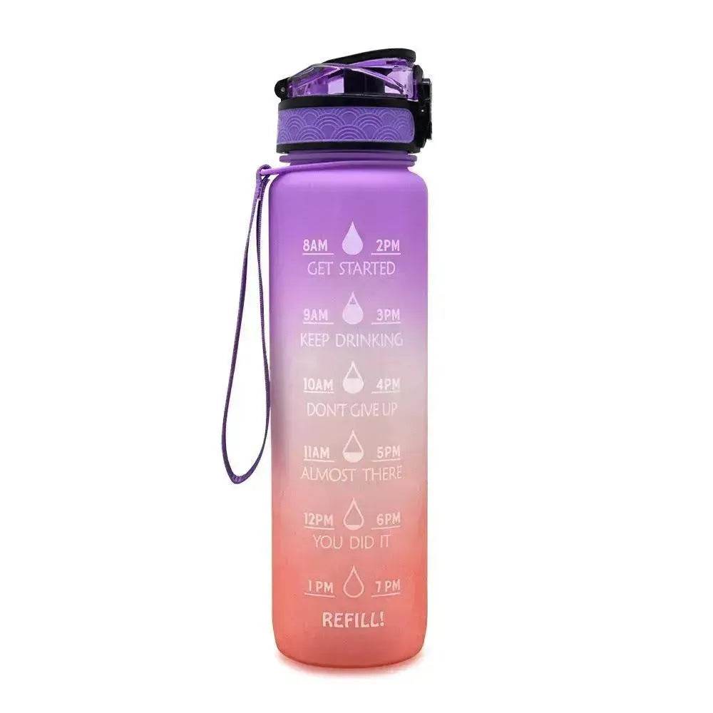 1L Tritan Hydrated Water Bottle for Sport Fitness - EX-STOCK Canada