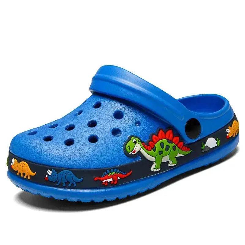 2-6y Kids Summer Boys Girls Sandals Flat Heel Cartoon Soft Bottom Beach Slippers Children Garden Shoes - EX-STOCK Canada