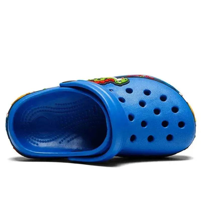 2-6y Kids Summer Boys Girls Sandals Flat Heel Cartoon Soft Bottom Beach Slippers Children Garden Shoes - EX-STOCK Canada