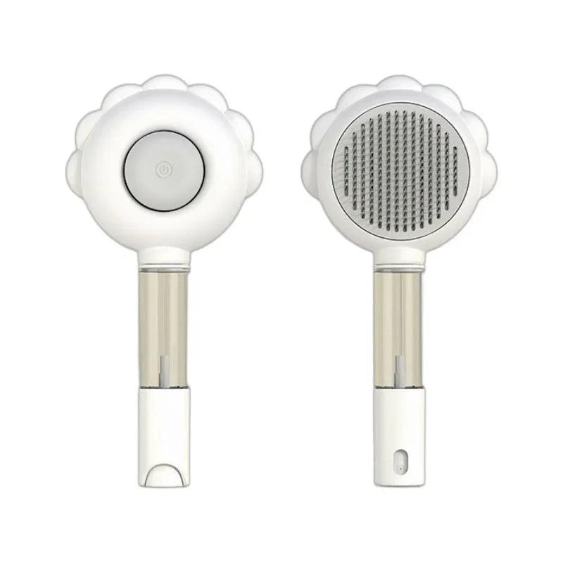 2 In 1 Self Cleaning Dog Brush Comb With Spray Pets Grooming Hair Remover Combs Brush Floating Hair Pet Grooming Brush Pet Products EX-STOCK Canada