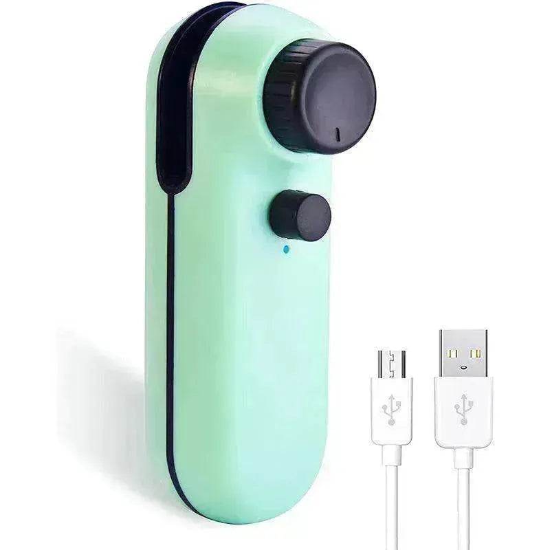 2-in-1 Mini Bag Sealer & Cutter: Rechargeable Heat Seal - EX-STOCK Canada