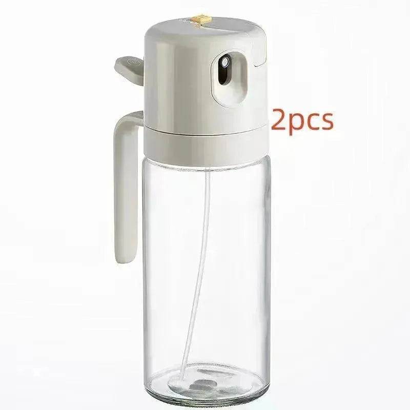 2 In 1 Oil Sprayer Bottle BBQ Cooking Oil Dispenser Olive Oil Pourers Sprayer Kitchen Baking Oil Mister Vinegar Bottle - EX-STOCK Canada