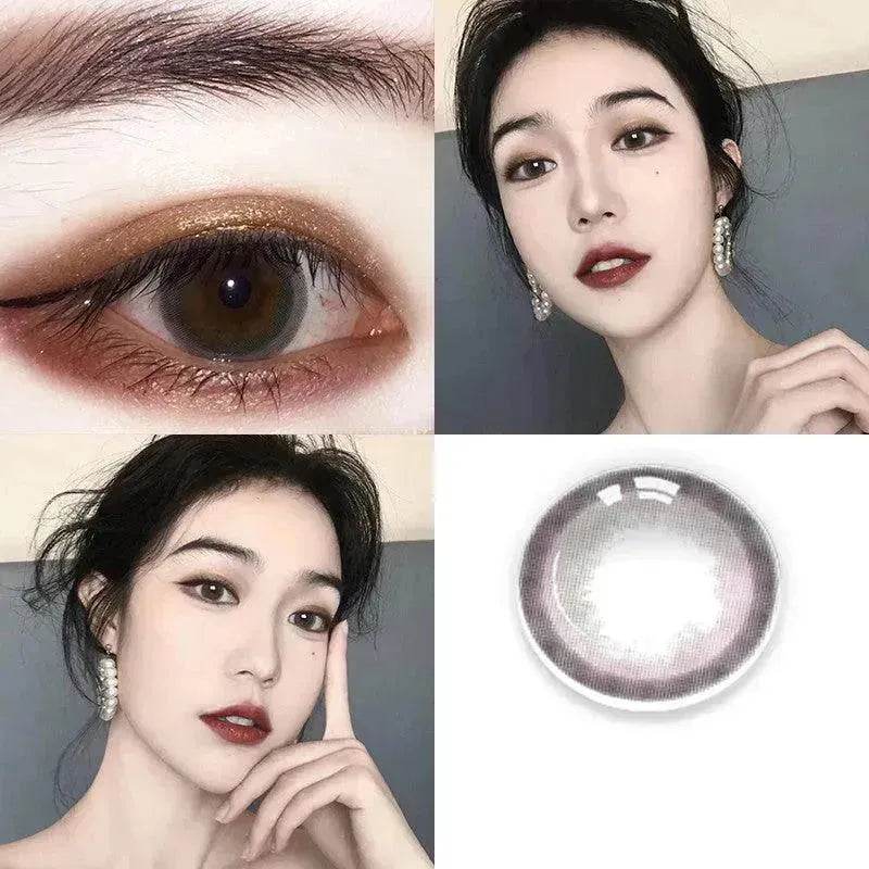 2 pieces Annual throw Russian girl blue color contacts lenses - EX-STOCK Canada