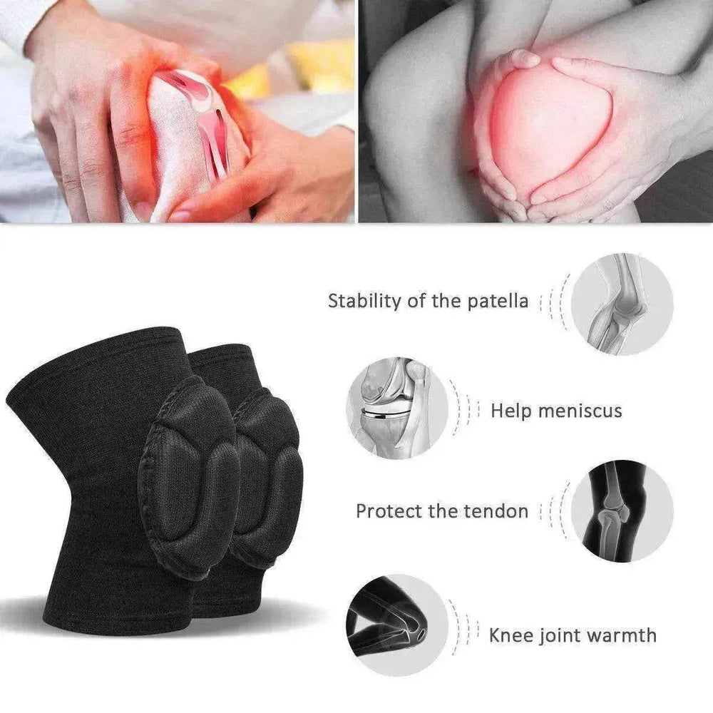 2 x Professional Knee Pads Leg Protector For Sport Work Flooring Construction - EX-STOCK Canada