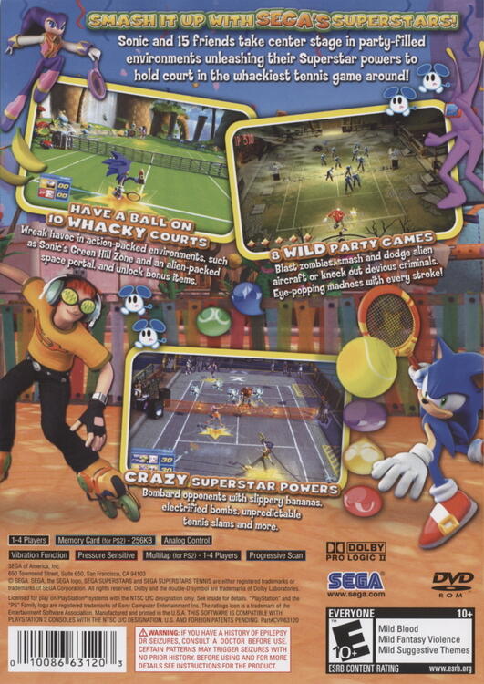 Sega Superstars Tennis
