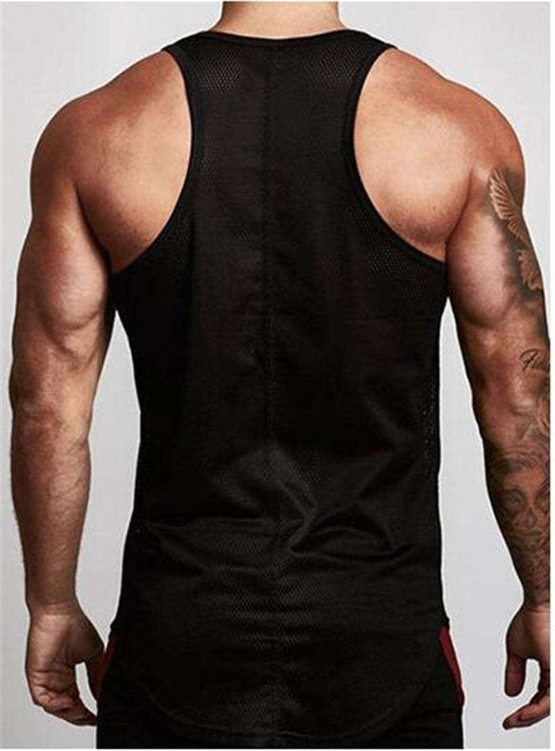 Sleeveless Sportwear vest Fitness Workout Gym Tank top for men - EX-STOCK Canada