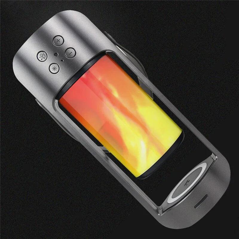 Flame Light Bluetooth Speaker Creative and Multifunctional EX-STOCK Canada