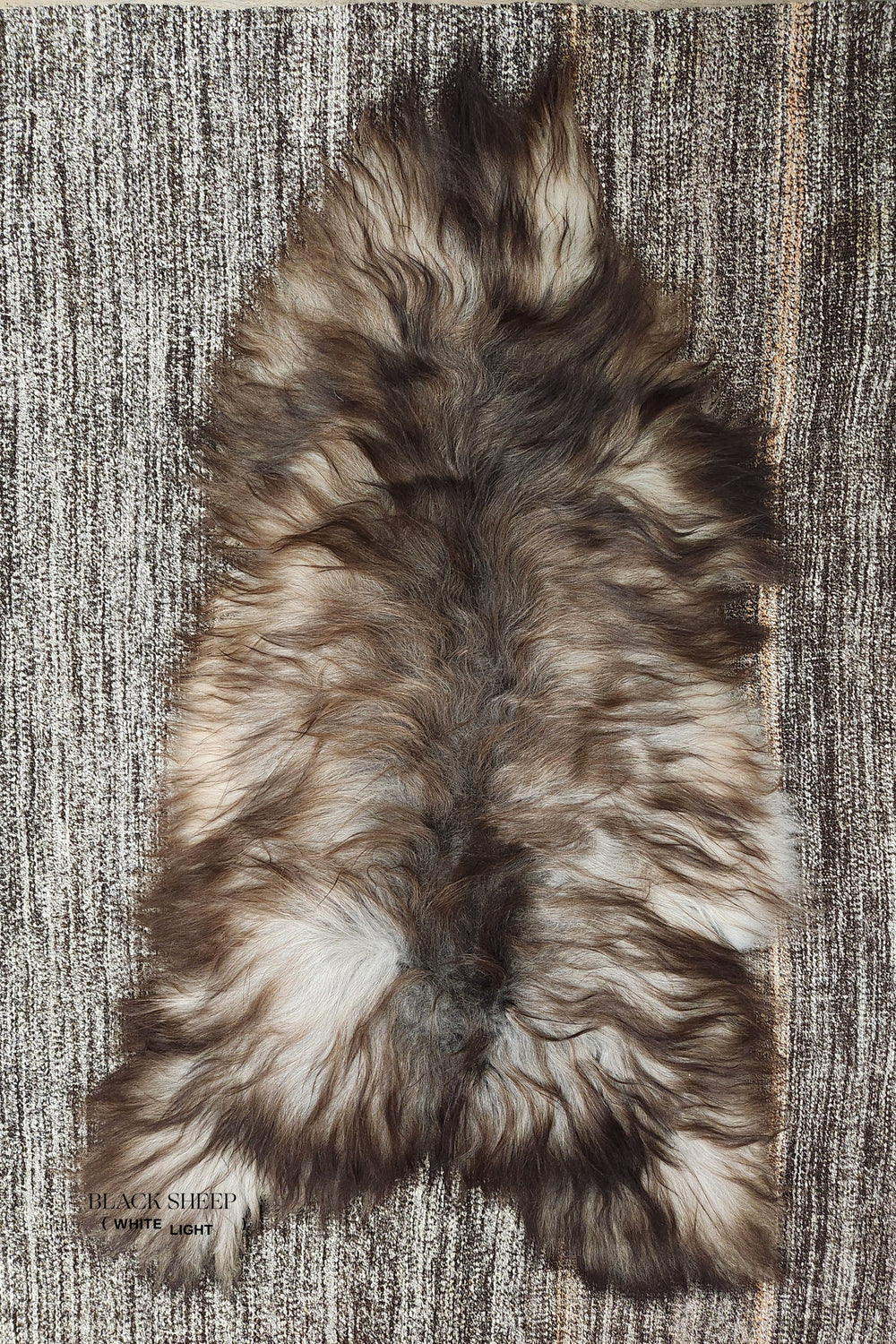 Rare Rusty Grey Icelandic Sheepskin
