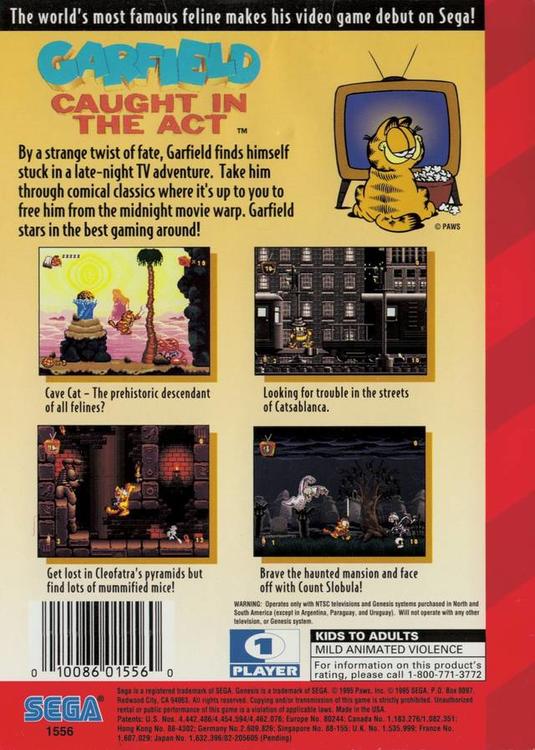 Garfield : Pris sur le fait