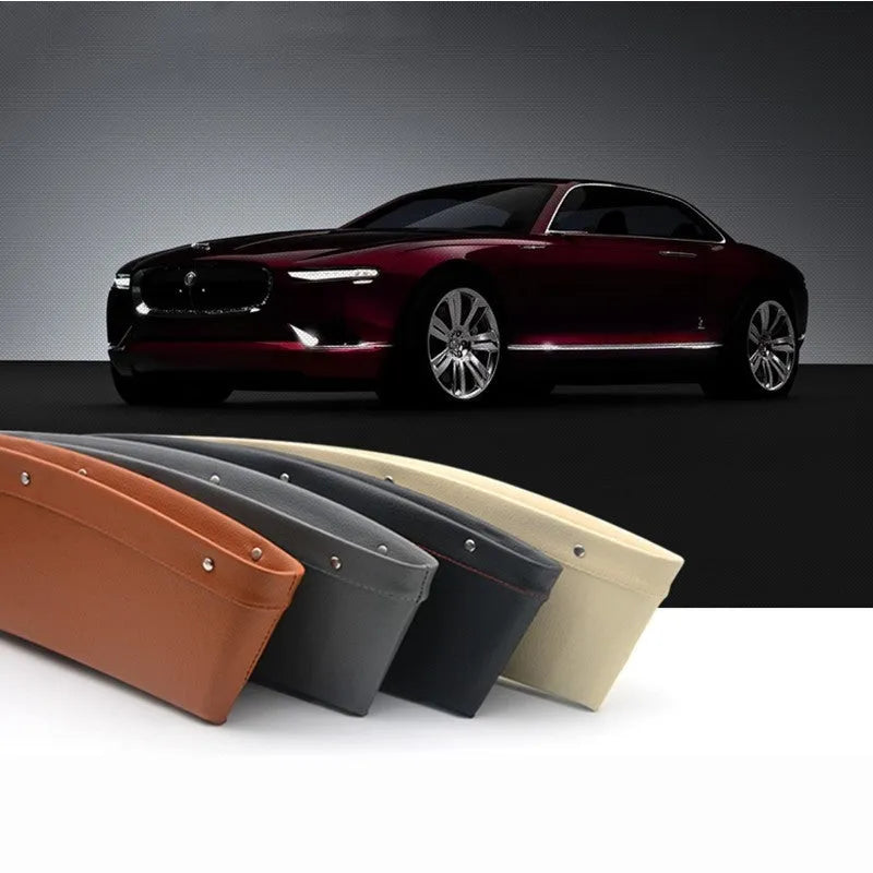 PU Leather car seat gap organizer Bag - EX-STOCK CANADA