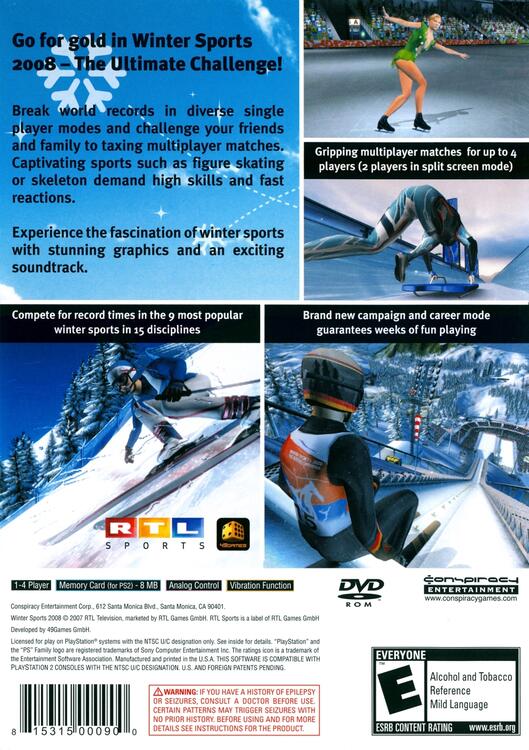 Winter Sports 2008: The Ultimate Challenge