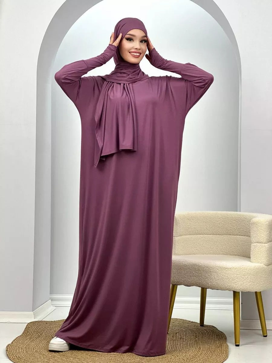Women's Muslim Robe Polyester Fiber EX-STOCK Canada
