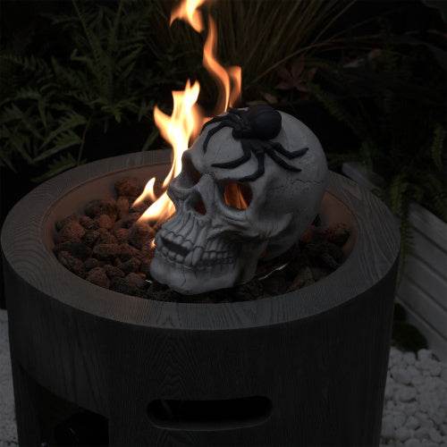 Demon Skull,Suitable For Outdoor Fireplace And Fire Pit, Halloween Decoration - EX-STOCK Canada