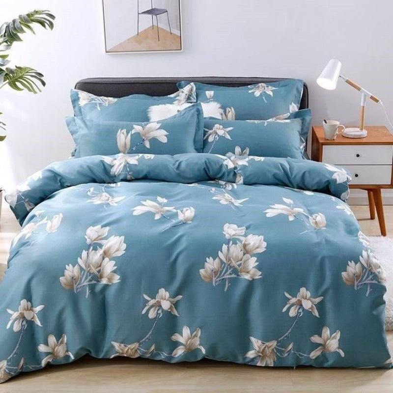 Skin-friendly Quilt Cover Brushed One-piece Double Duvet Cover Bed EX-STOCK Canada