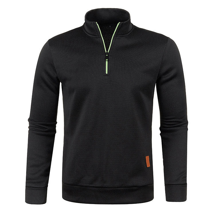 Autumn And Winter Men's Neckline Zipper Sweater | EX-STOCK product gallery photo 1