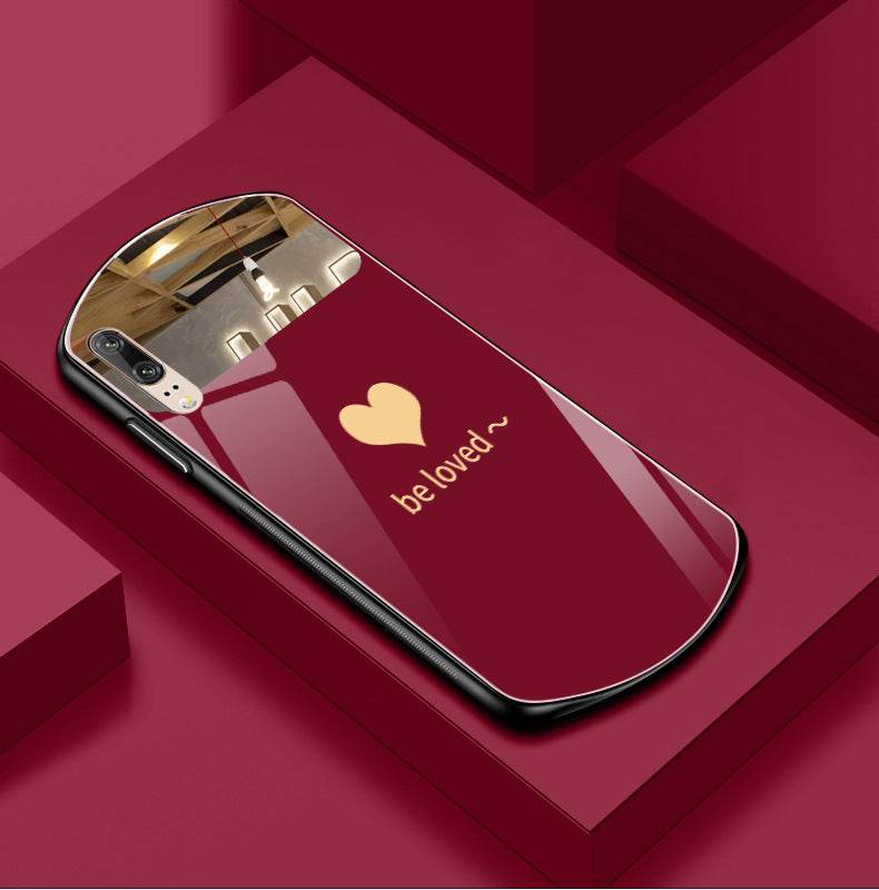 Love Touch - Up Mirror Glass Phone Case - EX-STOCK Canada