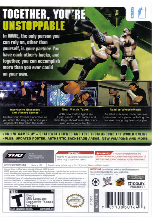 WWE Smackdown vs Raw 2009