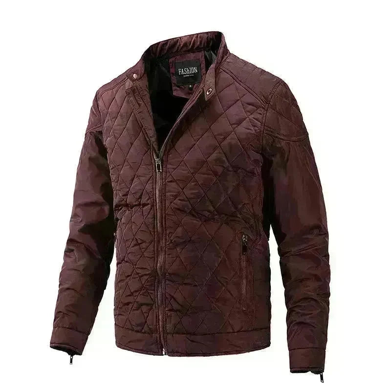 Men's Lightweight Cotton Clothes Casual Stand Collar Jacket Fashion - EX-STOCK CANADA