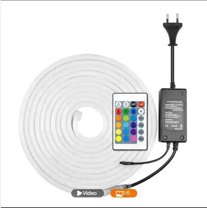 220V Neon Light With LED Neon Background Decorative Light Strip - EX-STOCK Canada