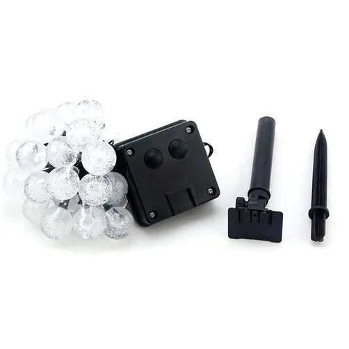 Crystal solar power of the led lamp string lights christmas lights solar garden outdoor decoration for christmas - EX-STOCK Canada