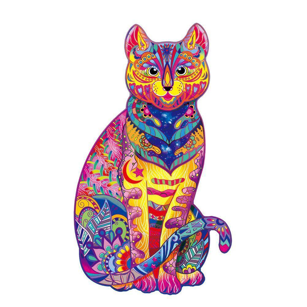 Animal Shaped Wooden Puzzle Play Toy for Kids 14 years above - EX-STOCK Canada