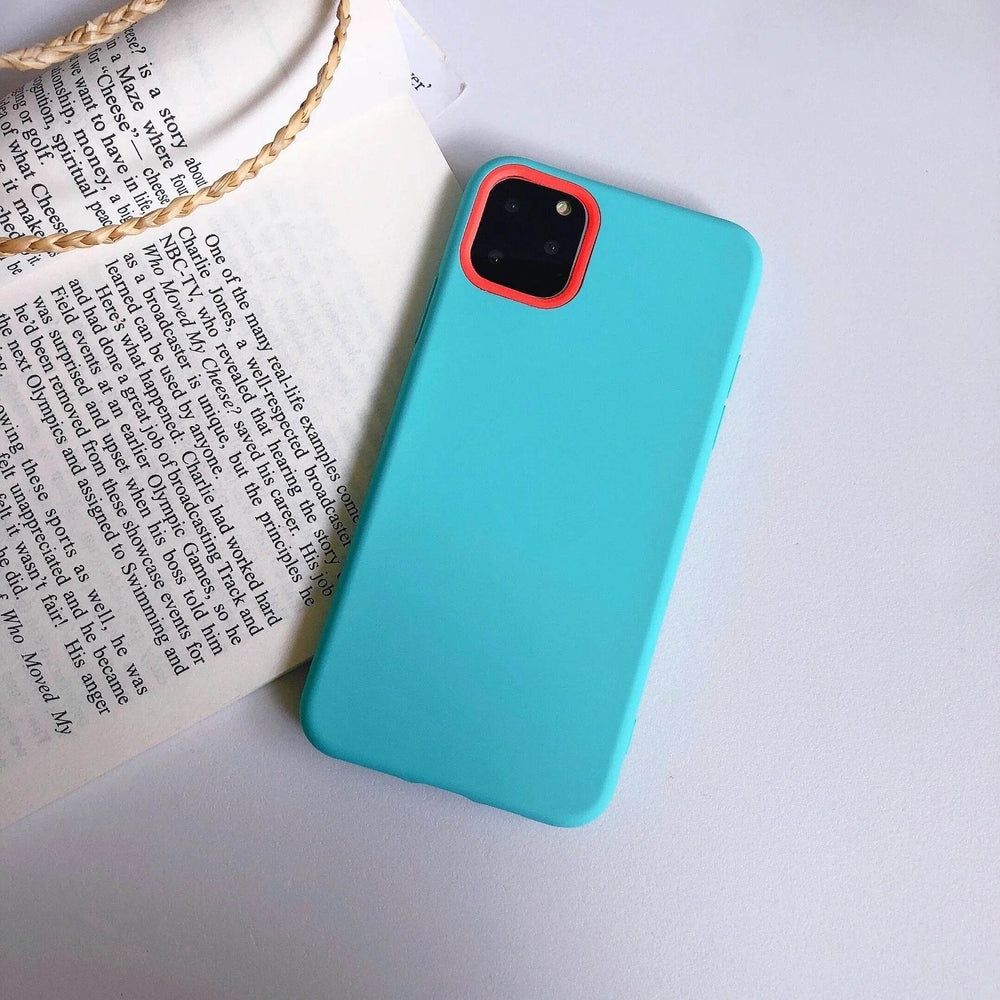 Plain Soft Silicone Mobile iphone phone case Unisex - EX-STOCK Canada