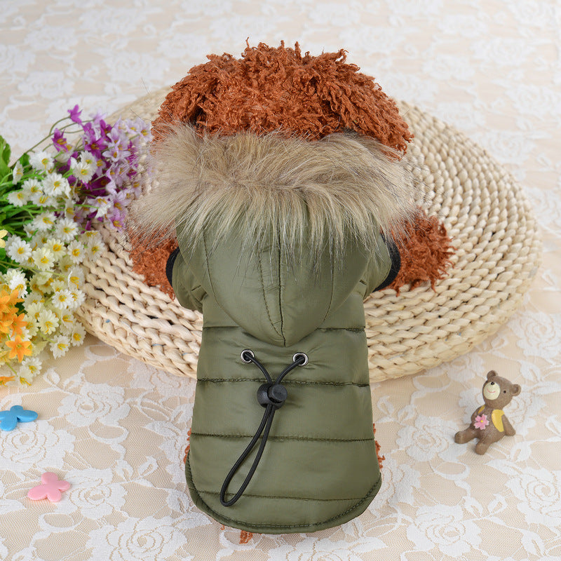 Pet clothing winter down padded jacket | EX-STOCK product gallery photo 7