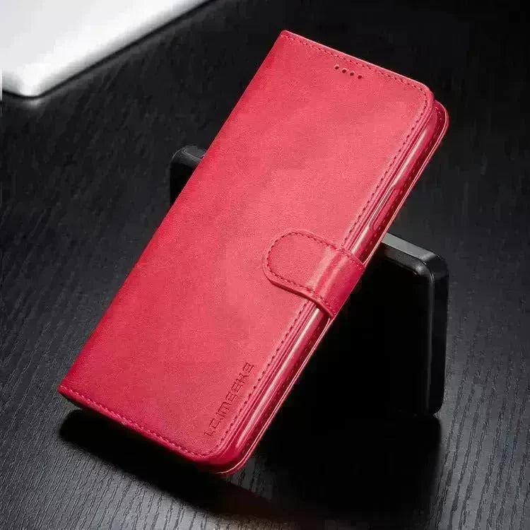 Luxury Leather iphone Case Flip Cover Card Holder Wallet Businessman Style - EX-STOCK CANADA
