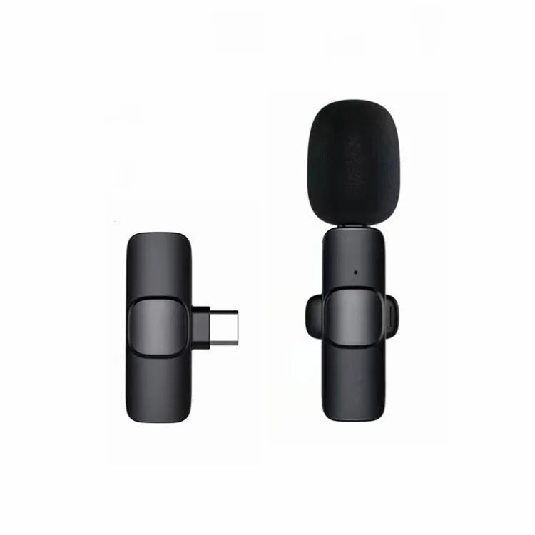 Short Video Shooting Mobile Phone Live Broadcast Wireless Lavalier Microphone EX-STOCK Canada