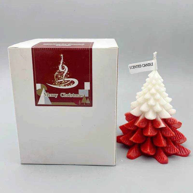 Christmas Tree Silicone Molds For DIY Christmas Creative Atmosphere Decoration Handmade Fragrant Candles - EX-STOCK Canada