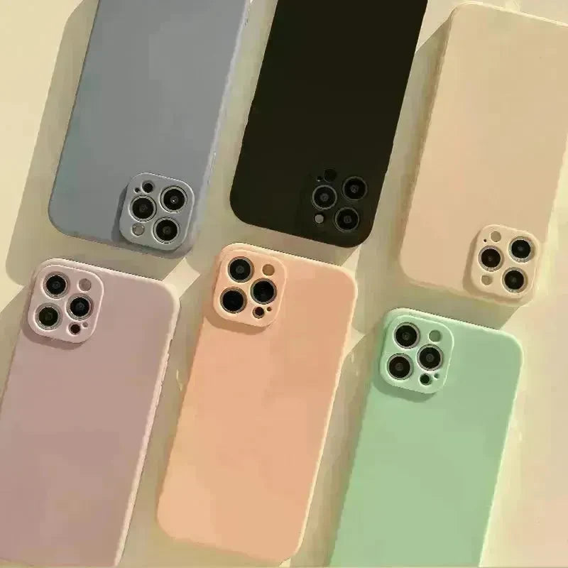 Original Liquid Silicone Frosted Phone Case - EX-STOCK CANADA
