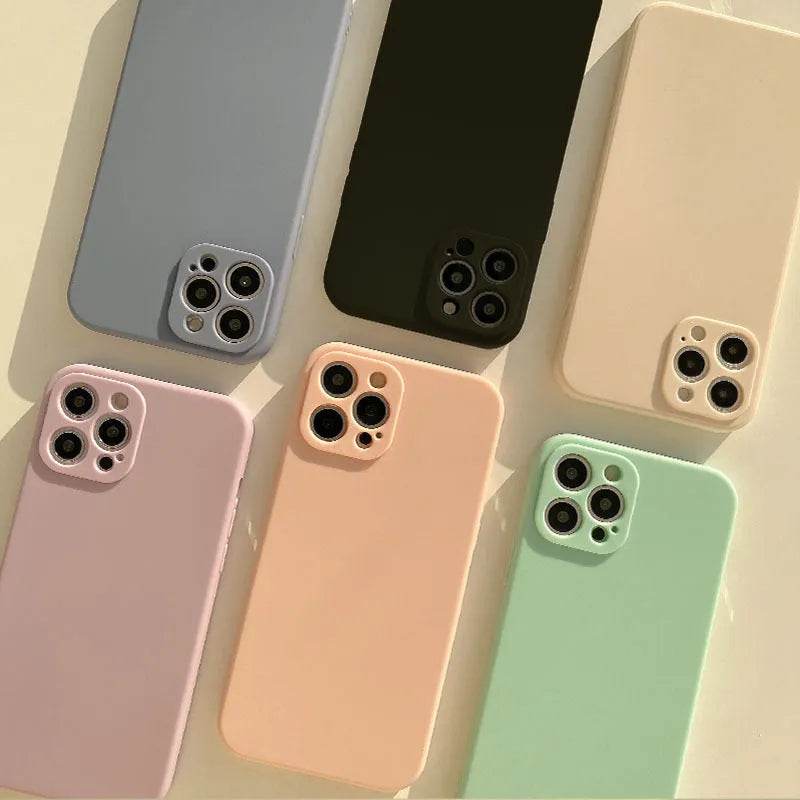 Original Liquid Silicone Frosted Phone Case - EX-STOCK Canada