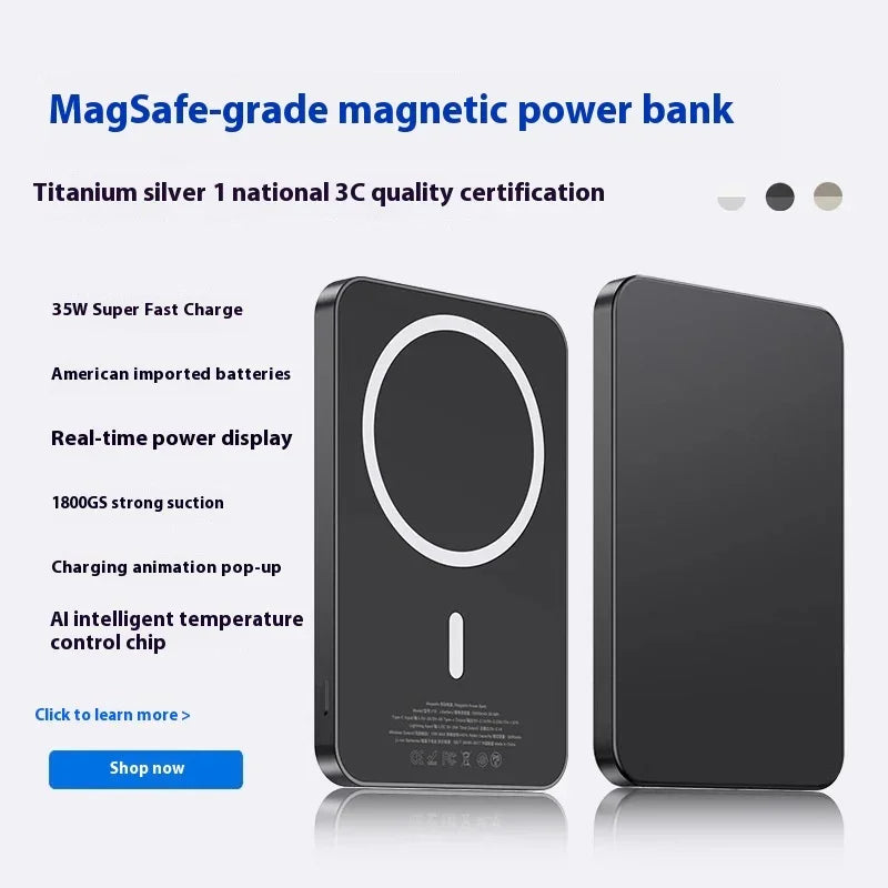 Magnetic Wireless Power Bank Magsafe EX-STOCK Canada