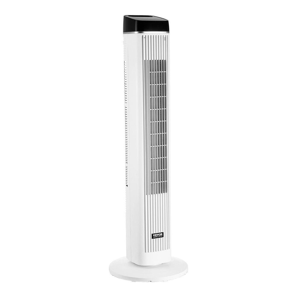 Ventilateur Tour Oscillant 9H Minuterie Haute Vitesse Avec Télécommande
