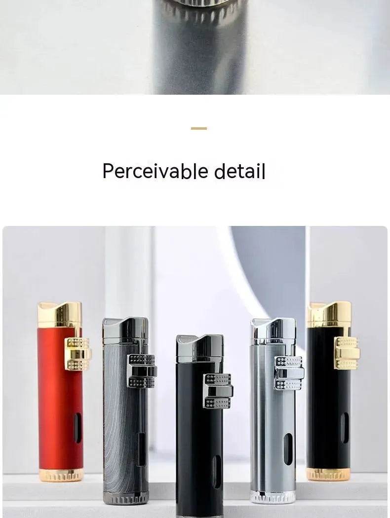 Blue High firepower Gas Cigar Punch Lighters - EX-STOCK Canada