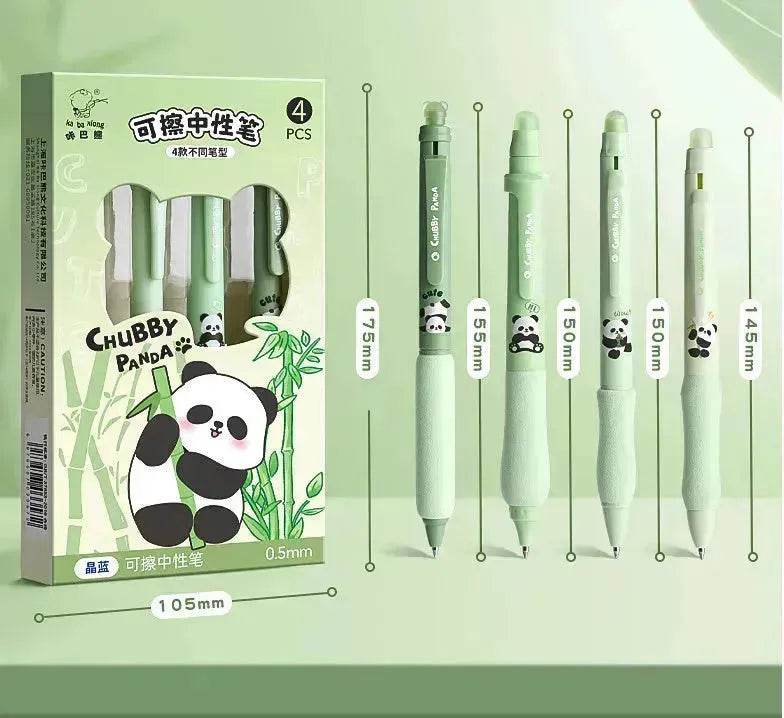 Cartoon Chubby Panda Erasable Pen for School Children - EX-STOCK Canada
