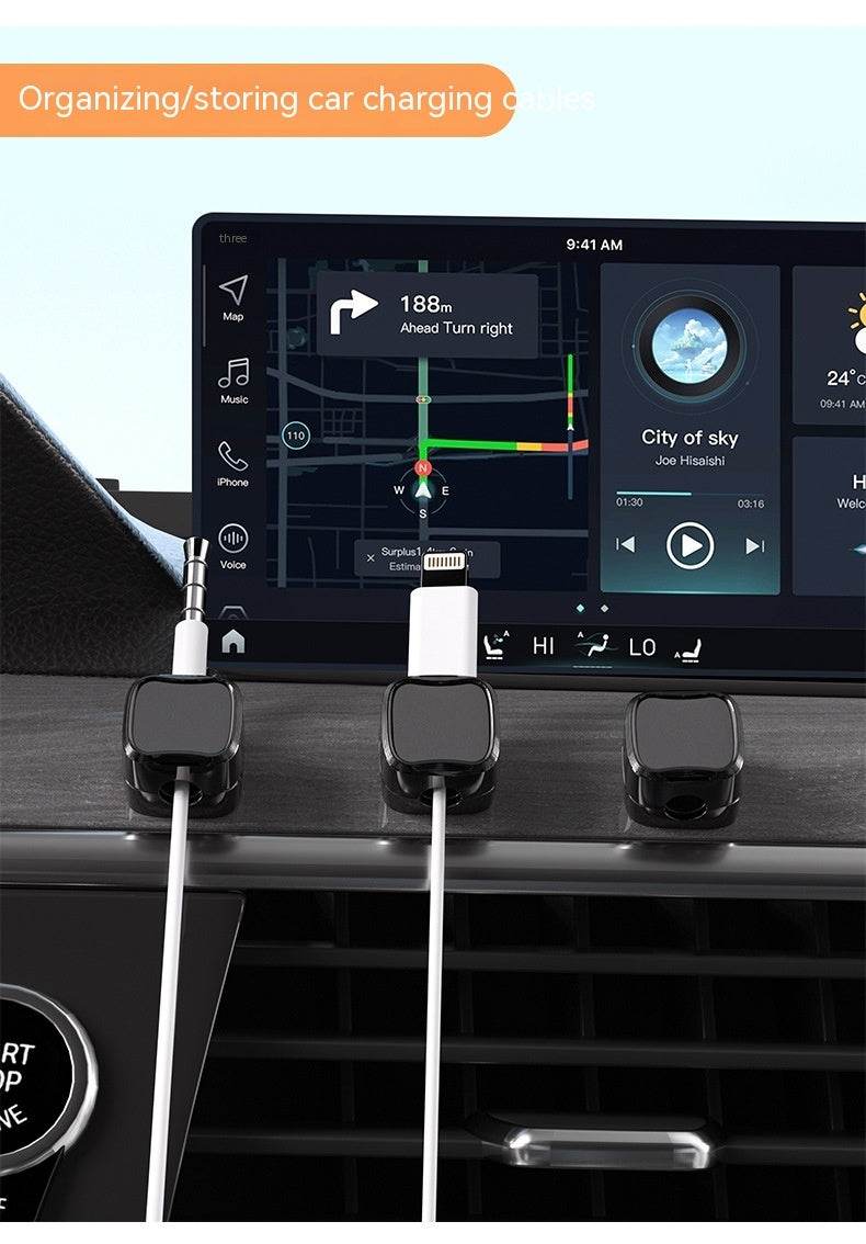 Under Desk Cable Management System Wire Magnetic Cable Organizer - EX-STOCK Canada