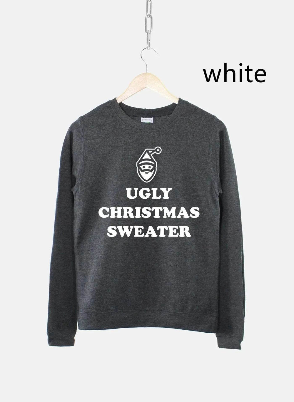 Women's Ugly Christmas Sweater Sweatshirt Bah Humbug Funny - EX-STOCK Canada