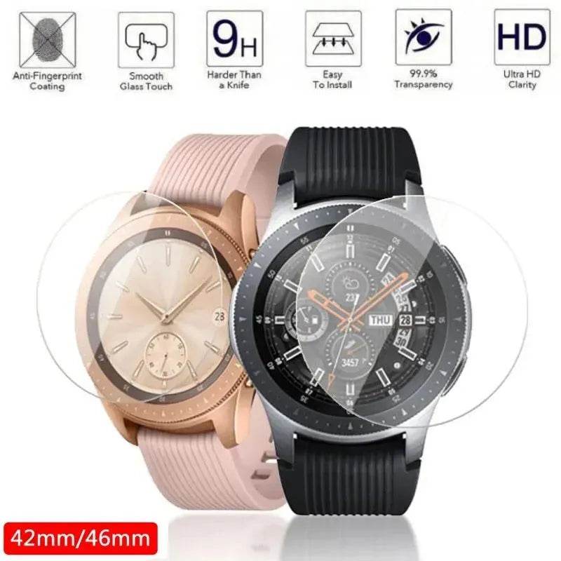 Galaxy Watch Watch Watch Tempered Film 42 46 Film Explosion Proof Fingerprint Proof Watch Screen Protection - EX-STOCK Canada