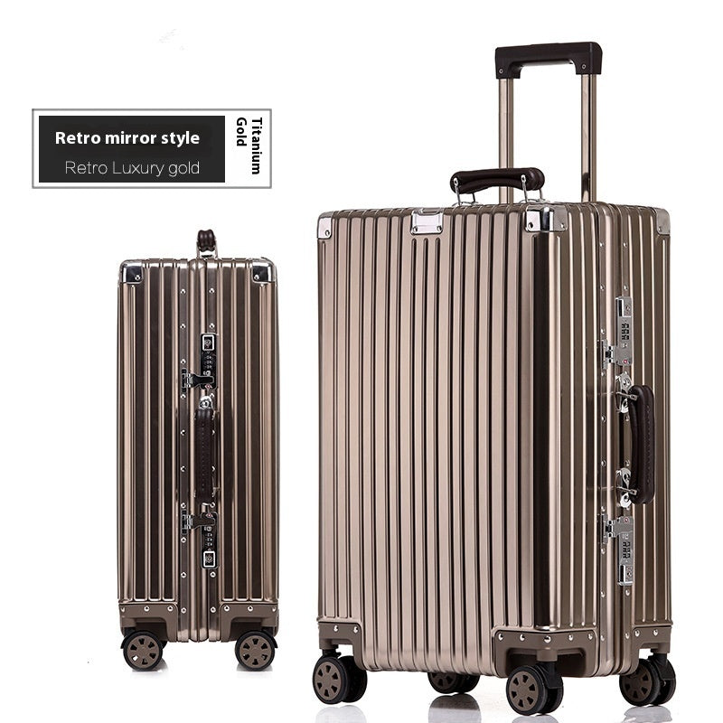 Password Aluminum Frame 20-inch Aluminum Magnesium Luggage | EX-STOCK Canada