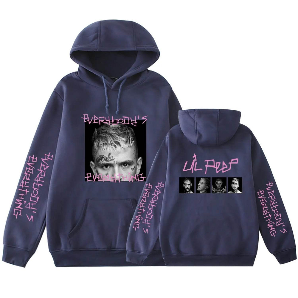 Lil Peep Drawstring Hooded Sweatshirt Pullover Pocket Unisex Hoodie - EX-STOCK Canada