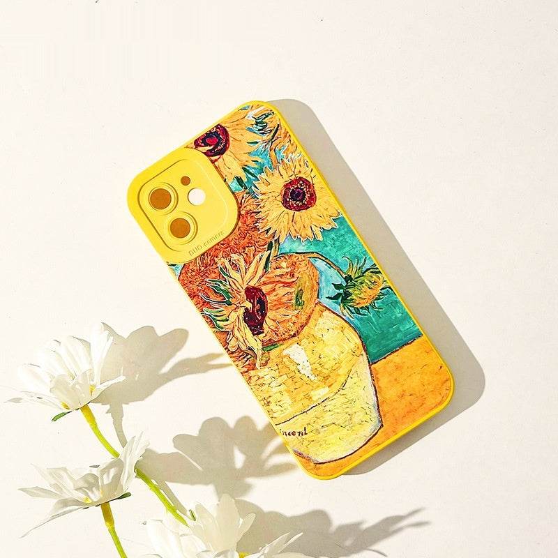 Sunflower silicone IPhone14 Case women - EX-STOCK Canada