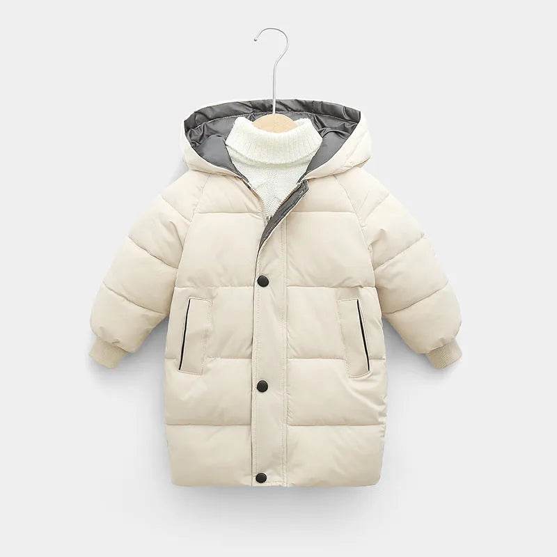 Children Winter Puffer Hoodie Windproof Jacket kids - EX-STOCK Canada