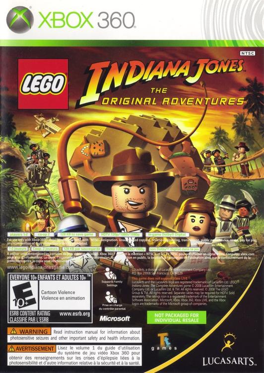 LEGO Indiana Jones: The Original Adventures / DreamWorks Kung Fu Panda