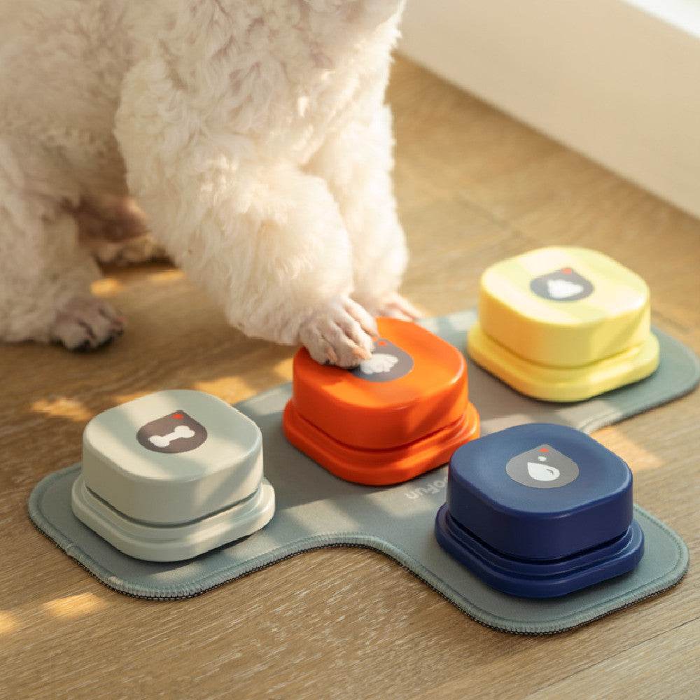 Pet Communication Button One-click Recordable Dog Talking Button - EX-STOCK Canada