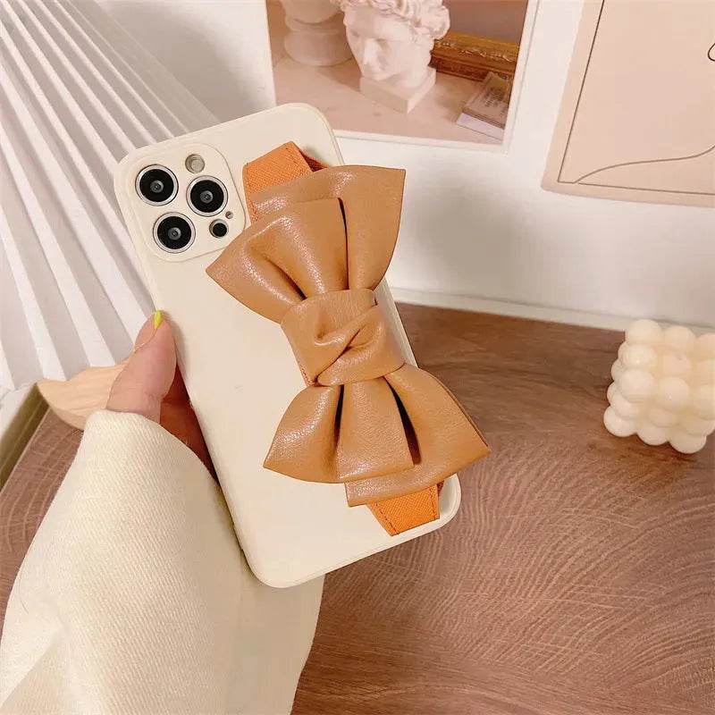 Ladies Bowtie iphone case TPU Protective Phone case for Apple Phones - EX-STOCK Canada