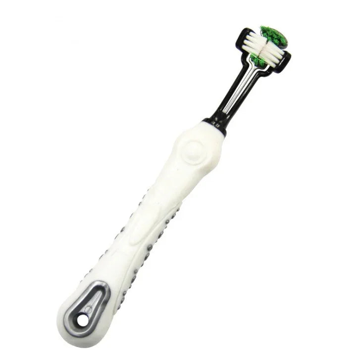 Brosse à dents pour animaux à trois côtés Brosse pour chien Mauvaise haleine Tarte dentaire Soin des dentsEX-STOCK Canada