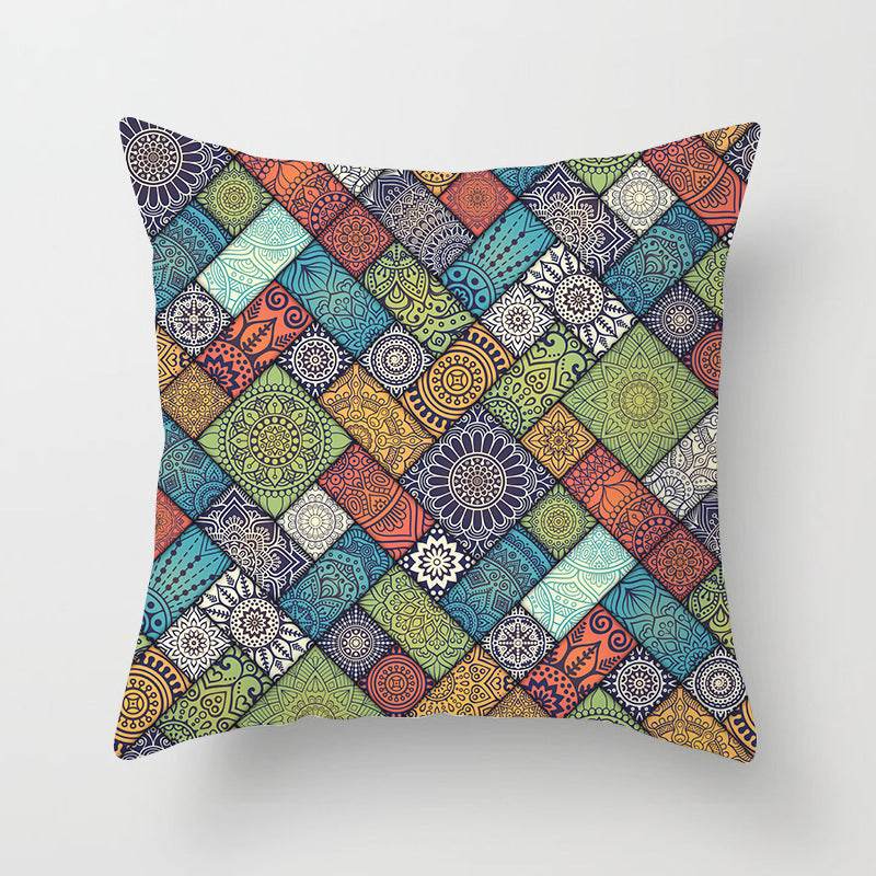 Mandala printed pillowcase Ramadan super soft sofa - EX-STOCK Canada